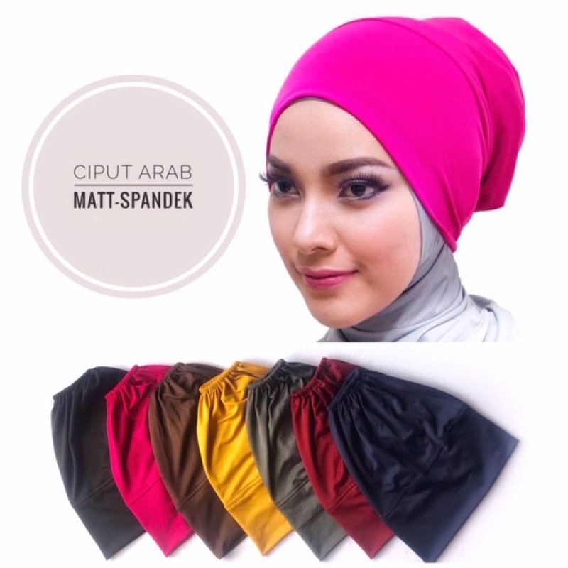 Ciput Arab Polos | Inner daleman jilbab arab