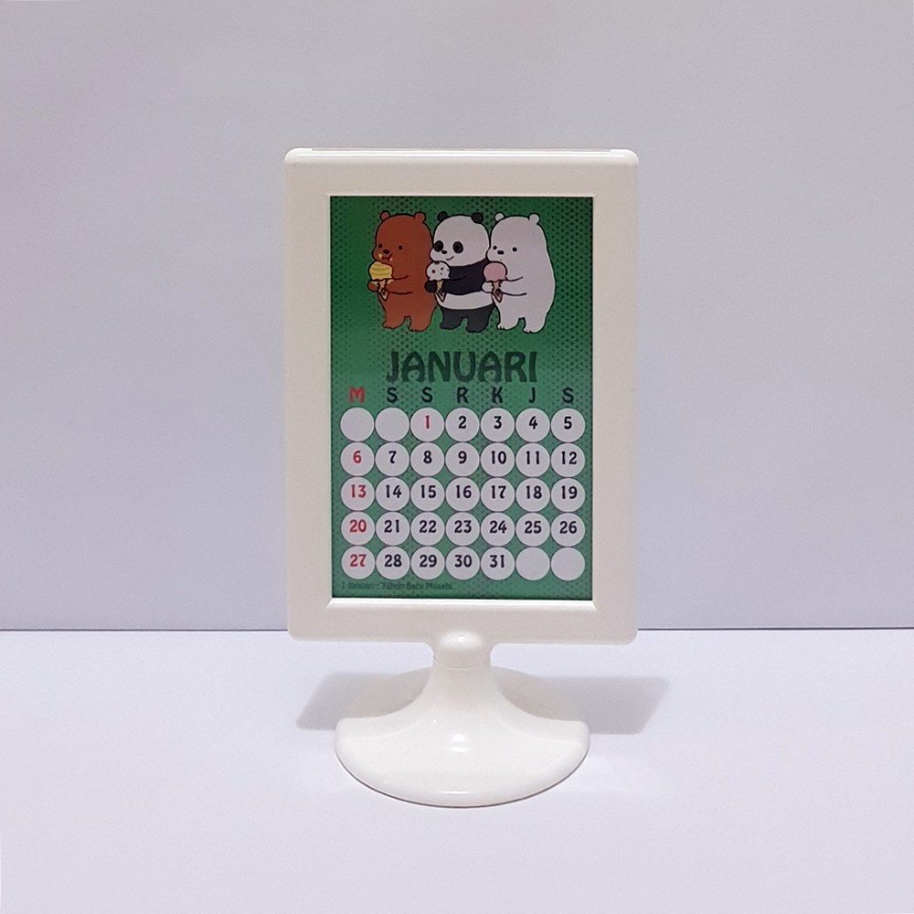 

2019 Frame Calendar Bare Bears 1