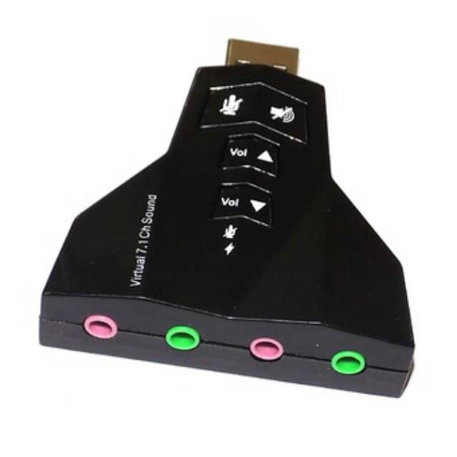 USB SOUND 7.1 DOUBLE HEADSET / VIRTUAL 7.1 CHANNEL SOUND