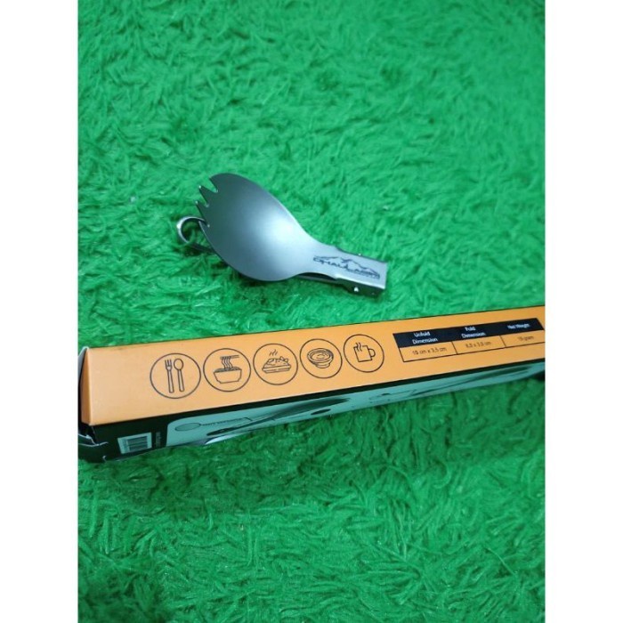 Sendok Garpu Titanium Spork Dhaulagiri Ultralight Spoon Fork Lipat