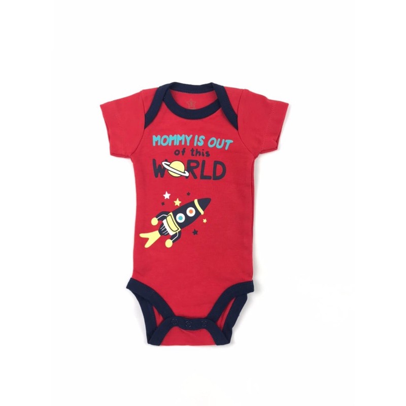 Jumper pendek premium motif rocket merek tedmimak kualitas bahan super bagus