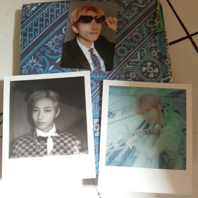 PHOTOCARD JISUNG & POLA JISUNG RENJUN HELLO FUTURE ALBUM