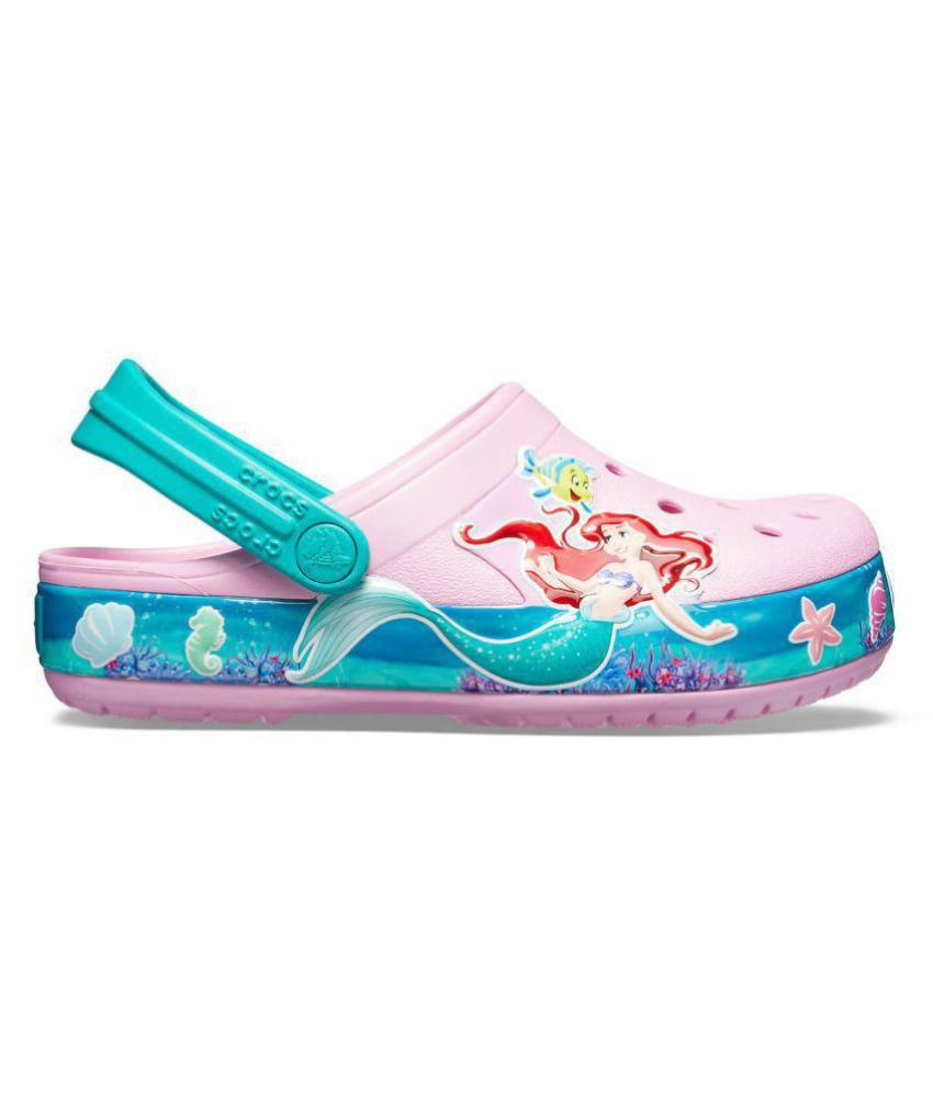 Crocs Princess Ariel Sandal Anak Cewek Original Crocs