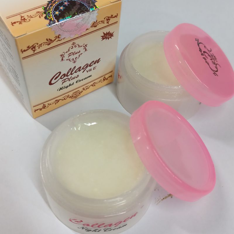 Cream Collagen Susun New - Cream Malam Malam Original