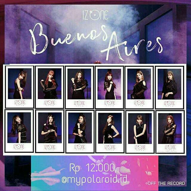 BUENOS AIRES - IZ*ONE PHOTOCARD