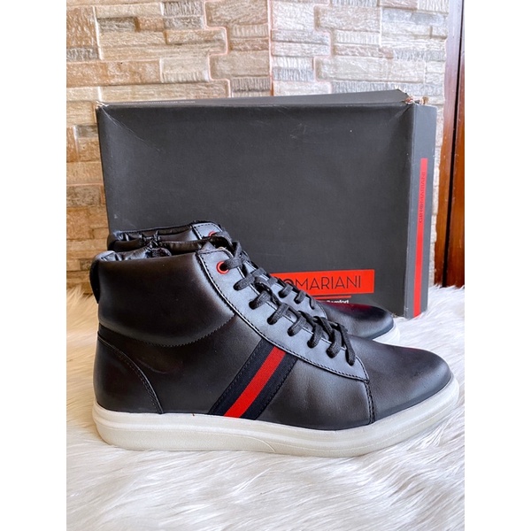 PSPGN.CO | ORIGINAL BRAND GINO MARIANI GORGIO SEPATU PRIA KULIT BOOT FASHION TALI KASUAL TOURING 41