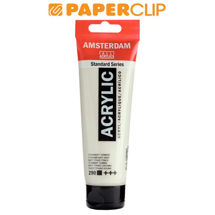 

CAT ACRYLIC AMSTERDAM 17092902AAC 120ML S1 TITANIUM BUFF DEEP