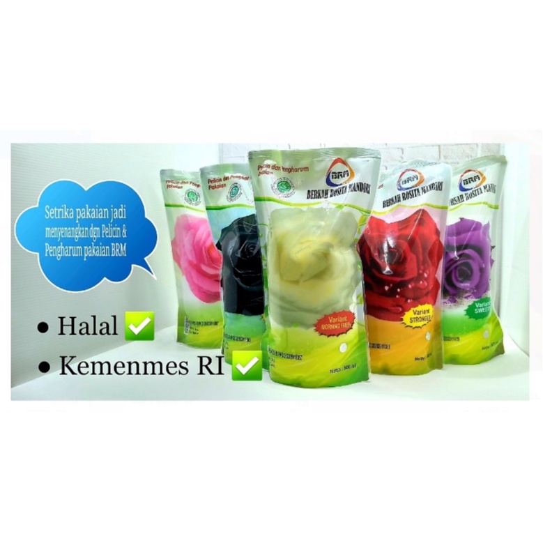 Distributor REFILL Pewangi dan Pelicin Setrika BRM