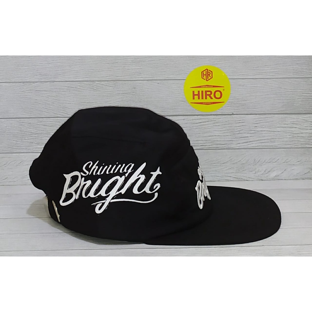 [COD]Topi Snapback Bordir Shining Lima Panel New Model/Topi Hip-Hop/Topi Keren