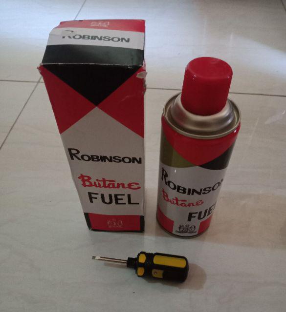 Gas Robinson Besar 220 Gram Murah /refill Isi Ulang Korek Gas