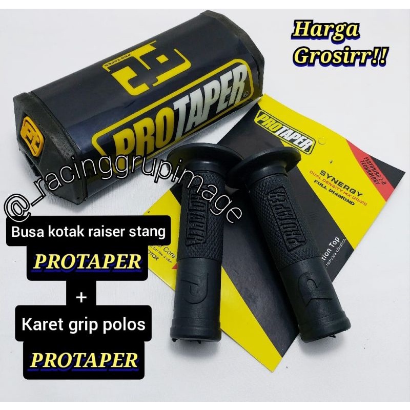 Paket bisa stang oval protaper dan grip polos protaper