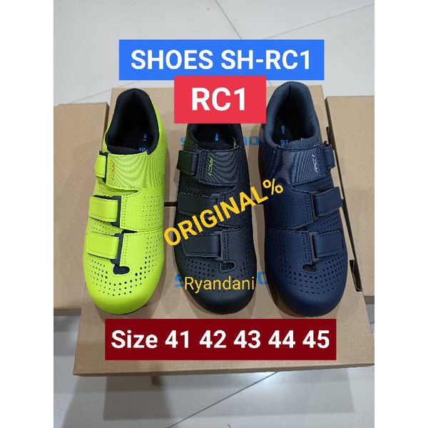 Sepatu cleat shimano RC1 SHOES SH-RC100 SEPATU CLEAT ROADBIKE SHIMANO RC1 NOT SEPATU RC3 SEPATU RC5