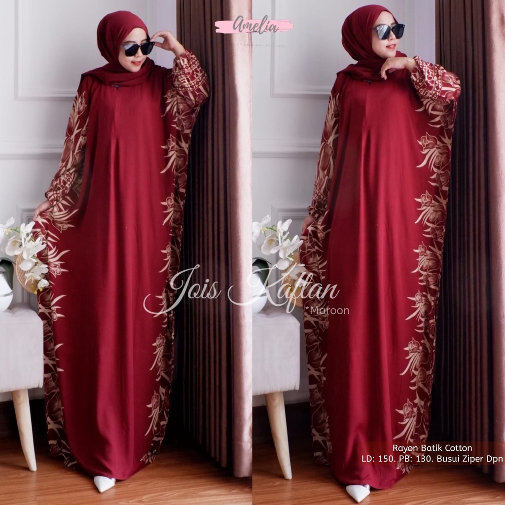 Jois Kaftan | Putik Kaftan | Gamis Jumbo| Long Dress Busui