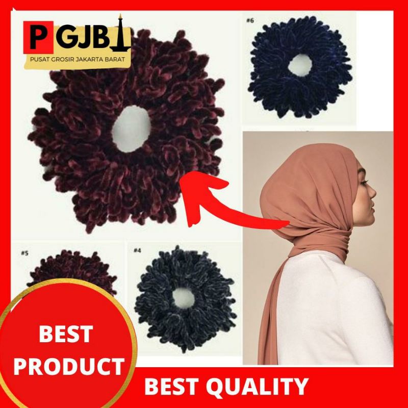 CEPOL GURITA/ikat rambut ubur-ubur/jumbo cepol