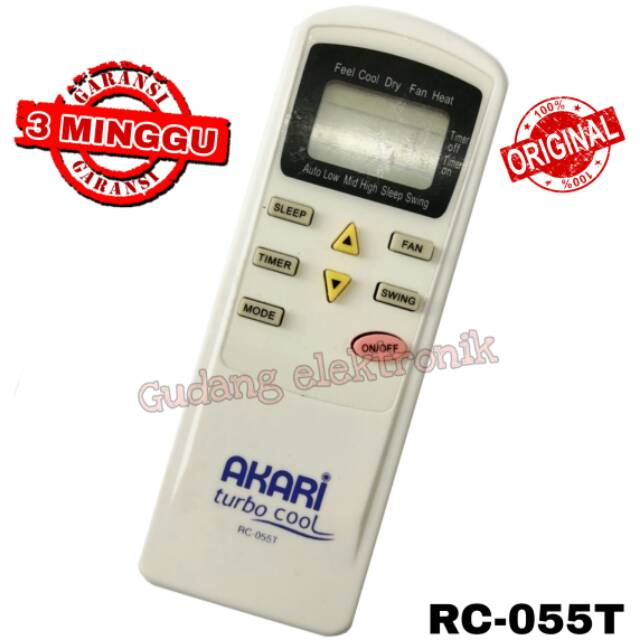 Remote AC AKARI RC-055T