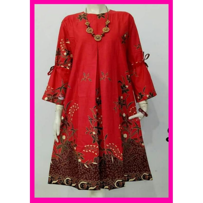 TUNIK BATIK CANTIK / DRESS BATIK RENATA