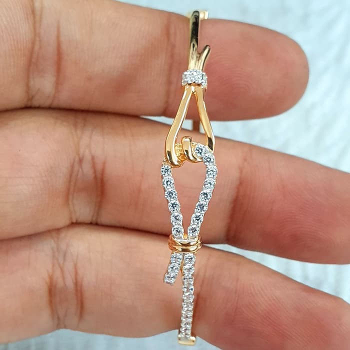 gelang model simpul tali emas 70% 700 70 %