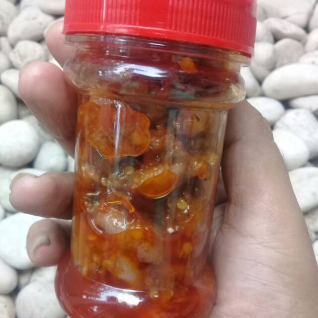 

Sambel baby cumi homemade