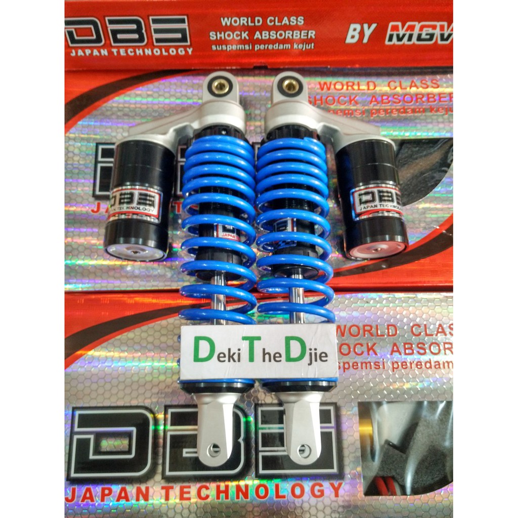 Order Langsung Shock Shockbeker Shockbreaker DBS ORIGINAL Yamaha AEROX 155 BLACK BLUE Limited