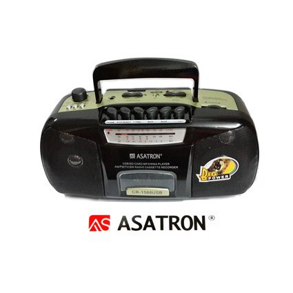 Radio/Radio Kaset/Radio Tape Asatron CR1568 Usb