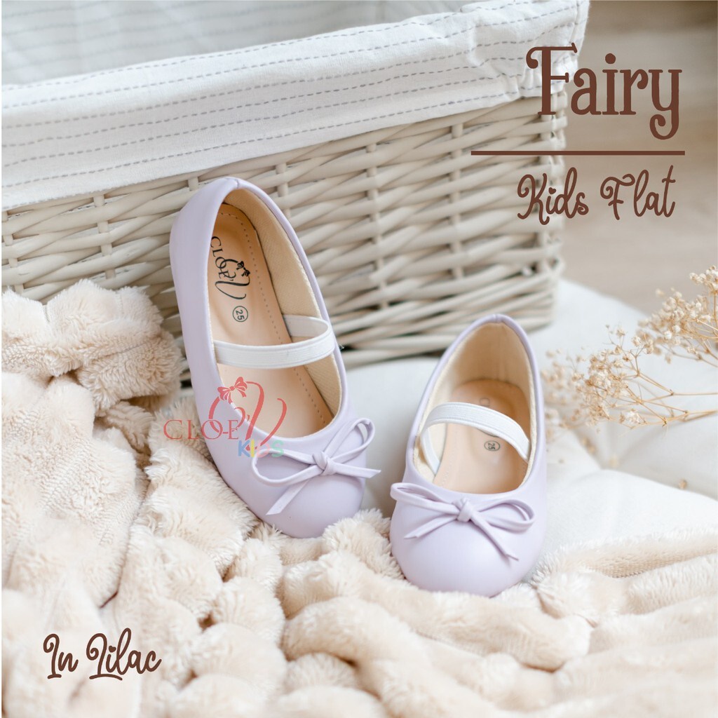 CLOEVKIDS -PRE ORDER Flatshoes sepatu dewasa Fairy 36-40