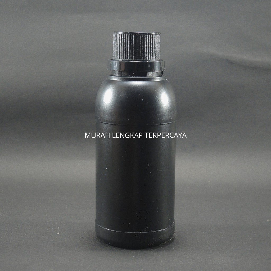 BOTOL AGRO 250 ML HDPE LABOR HITAM