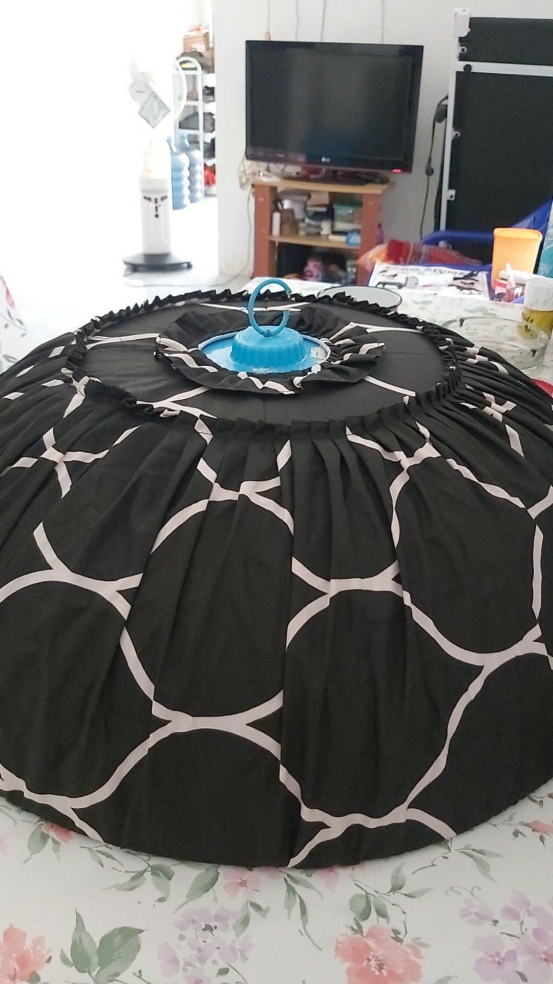 Sarung Tudung Saji Bundar Warna Warni