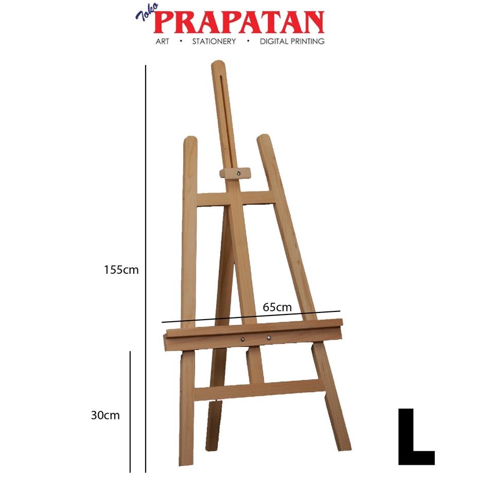 

New Product Standar Lukis Kaki Tiga Prapatan / Painting Easel Besar