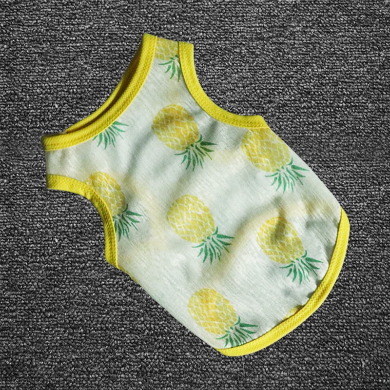 Dog/Cat/Anjing/Kucing Cute Summer Vest/ Baju Summer Lucu