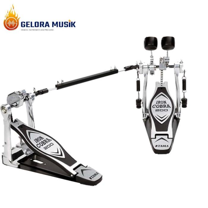 Pedal Double Pedal Tama Iron Cobra 200 Hp200Ptw