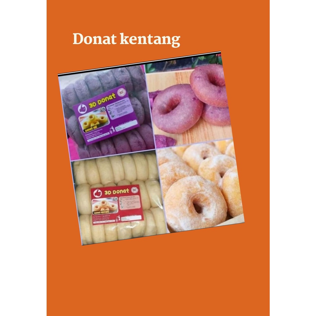 

donat kentang/donat ubi/donat renyah/donat kekinian