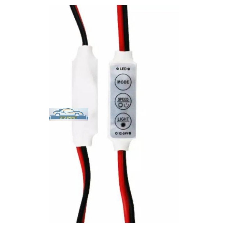 Modul LED Mini Dimmer Controller Kedip Strobo Speed 5v-24v LED Modul 1warna