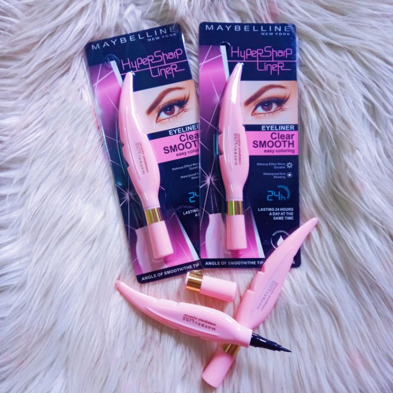 PROMO ECER!!!EYELINER DAUN WATERPROOF MAYBELLINE