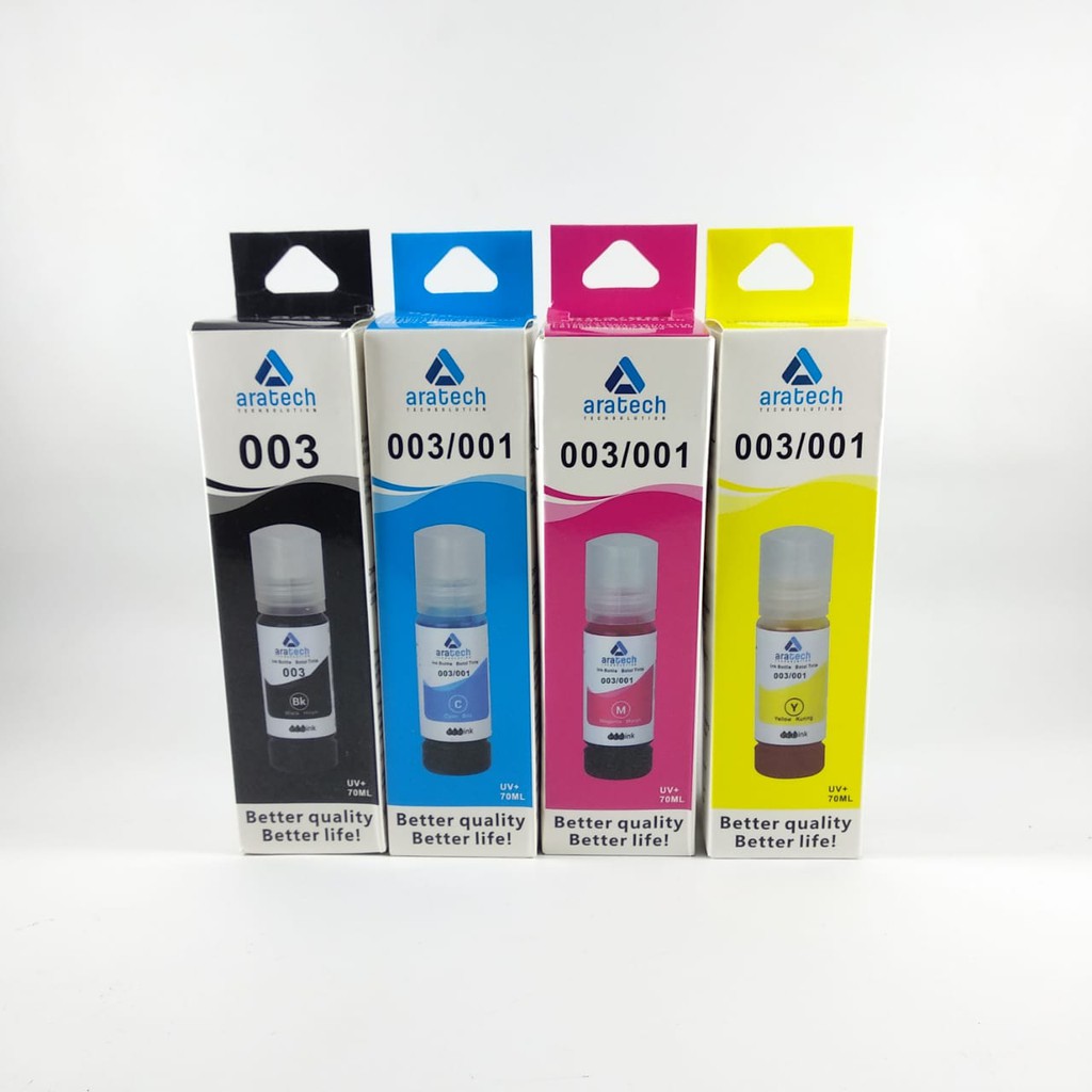 ARATECH INK EPSON 003 B,C,M,Y