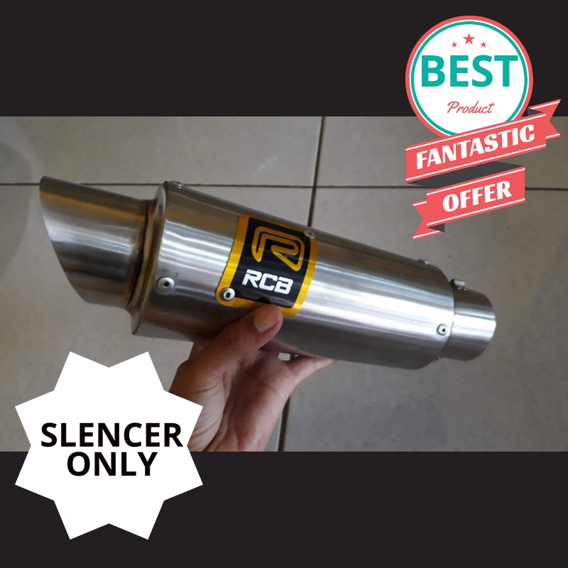 SILINCER KNALPOT RCB TITAN PABRIK GROSIR PURBALINGGA MOTOR RACING KAWASAKI NINJA YAMAHA VIXION