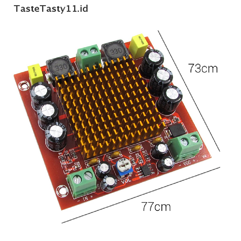 Papan Power Amplifier Audio Digital Tpa3116Da Mono Channel Dc 12v 24v