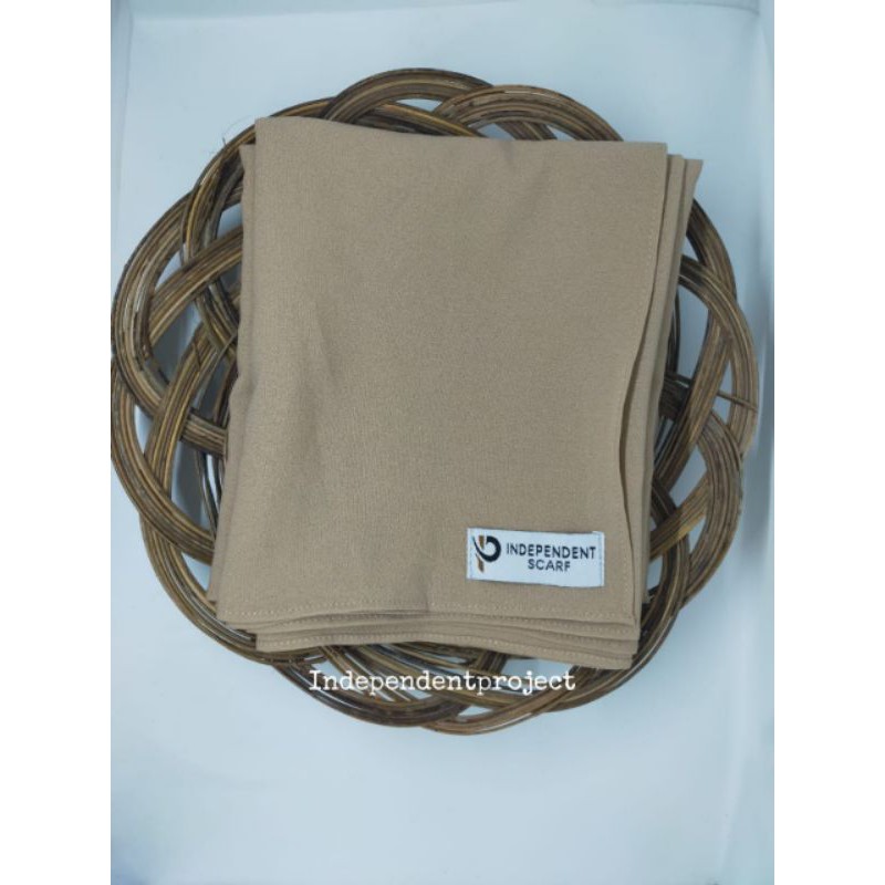 Pashmina Tali Diamond Crepe 180x75-Latte