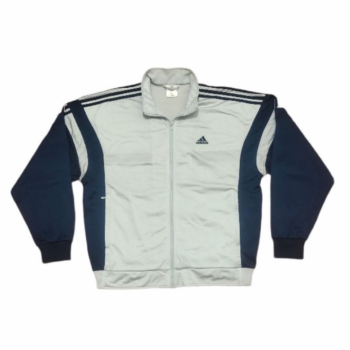 Tracktop Adidas Colour Block Jaket Original Second Casual Sports Size XL