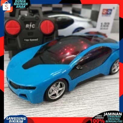 REMOTE CONTROL SUPERCAR LAMBRGNI  REMOTE CONTROL MOBIL BALAP BERLAMPU 3D FAMOUS