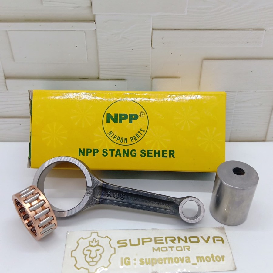 STANG SEHER STANG PISTON CONNECTING ROD SET MIO J NPP