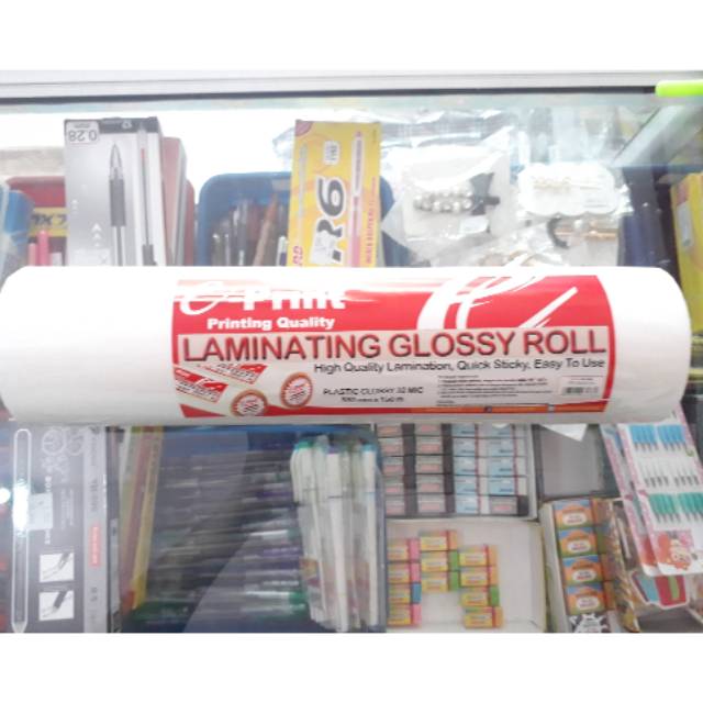 

Laminating glossy roll/laminating roll/plastic glossy/kertas laminating