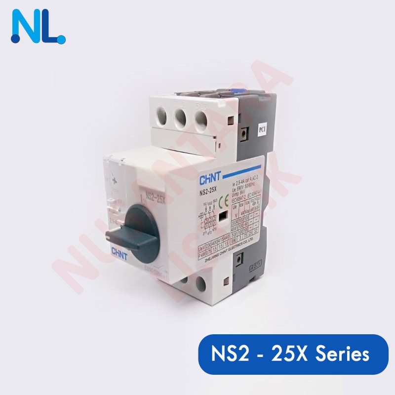 Chint NS2-25X Manual Motor Starter Breaking 100kA