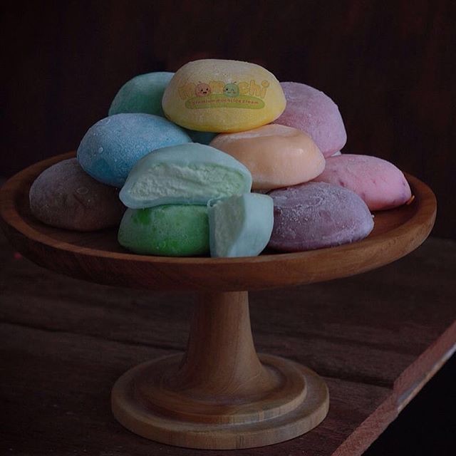 Японское мороженое Mochi Тануки