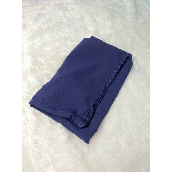 BERGO MARYAM RENDA MELATI DIAMOND / HIJAB BERGO MELATI NON PET PART 2-Melati dongker