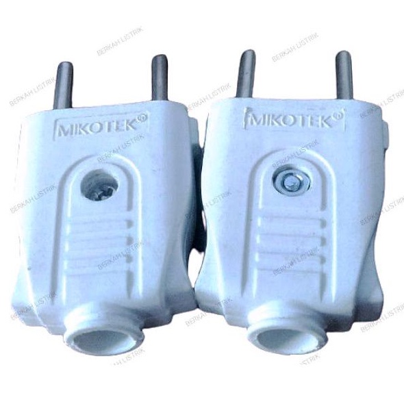 STEKER GEPENG MIKOTEK/ STEKER PUTIH