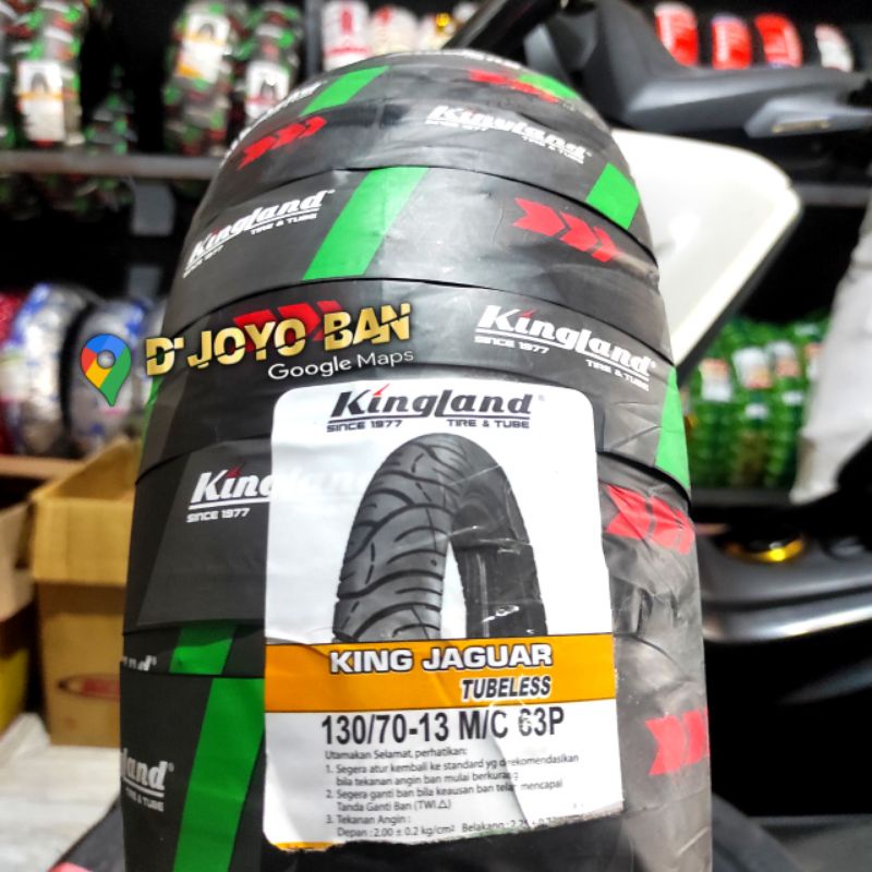 BAN NMAX BELAKANG 130/70-13 TUBELES KINGLAND