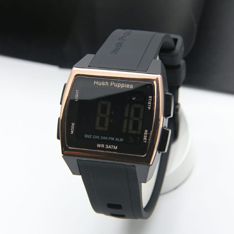 Jam Tangan Wanita Fashion Hush Puppies LED Nyala - Bisa Bayar Ditempat - COD - Murah