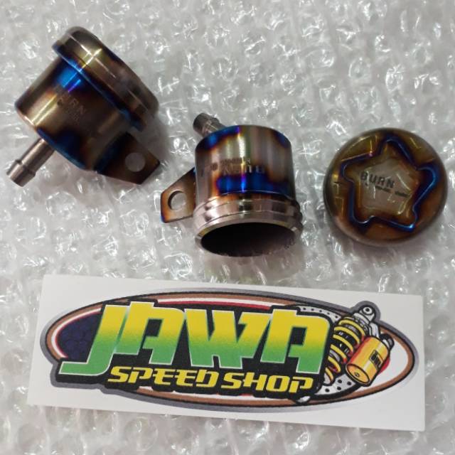 Tutup tabung titanium tabung titanium burn mufact thailand