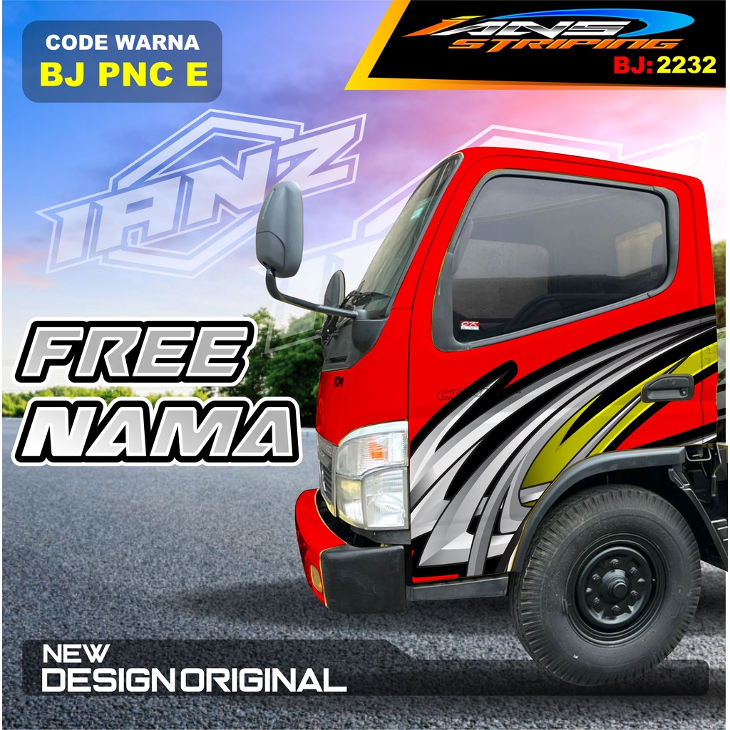 STICKER PINTU TRUK FUSO RAGASA / DECAL PINTU DUMTRUK  / STIKER MOBIL TRUK / STIKER PINTU TRUK KEREN