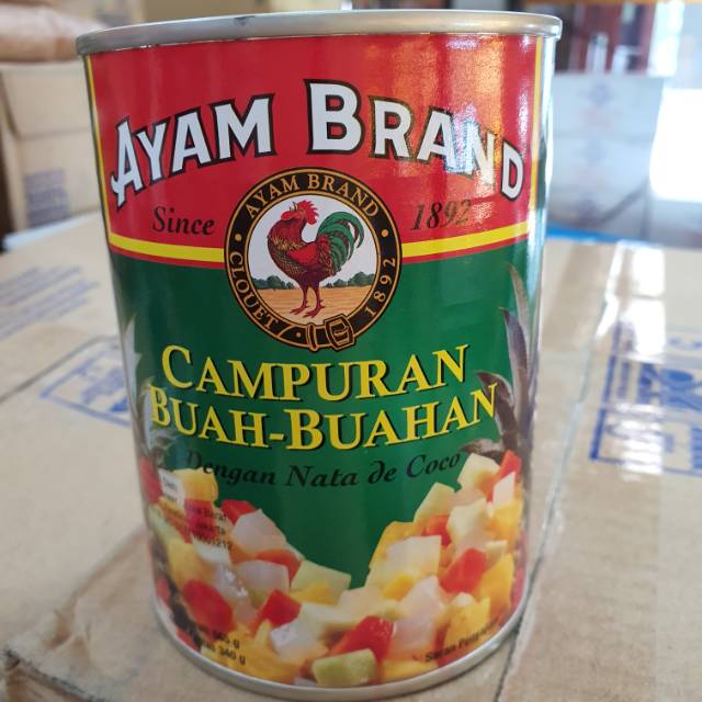 

Ayam Brand Tropical Fruit Cocktail with Nata De coco 565gr